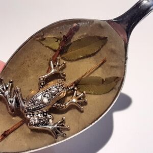 Frog Spoon Pendant